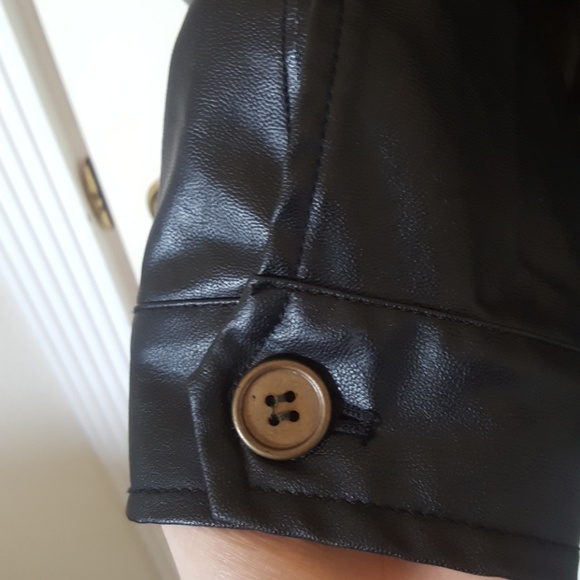 Camouflage and faux leather utility jacket - Picture 8 of 8